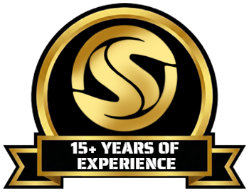 15+ Years Of Experience Badge